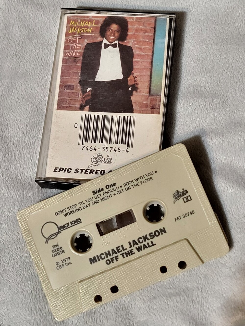 MICHAEL JACKSON Off The Wall Cassette Tape 1979